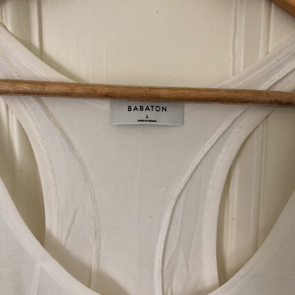 Aritzia Babaton Sami Tank White size L - Picture 5 of 5